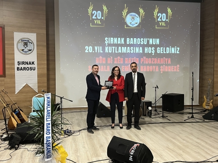 ŞIRNAK BAROSU 20 YAŞINDA