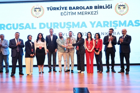Türkiye Barolar Birliği tarafından düzenlenen Kurgusal Duruşma Final Yarışması