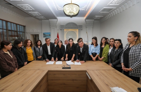 Şiddet Mağduru Kadınlara Hukuki Destek Protokolü İmzalandı.