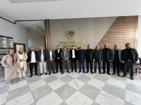 CHP İpekyolu İlçe Başkanlığının Baromuza Ziyareti