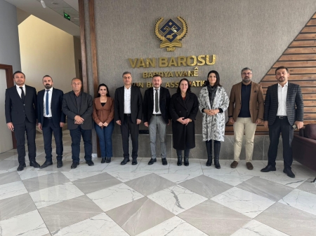 DEM Parti Van İl Başkanlığı Baromuza Ziyareti