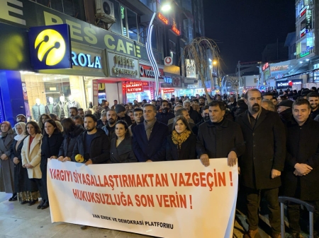 Büyükşehir belediye eş başkanı Abdullah Zeydan hakkında verilen Yargıtay kararına ilişkin Basın Açıklaması