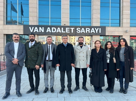 Rojin Kabaiş Dava Dosyasıyla İlgili Diyarbakır Barosu'nun Baromuza Ziyareti