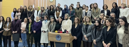 Van Barosu Kadın Hakları merkezinin ev sahipliği neticesinde Basın Açıklaması