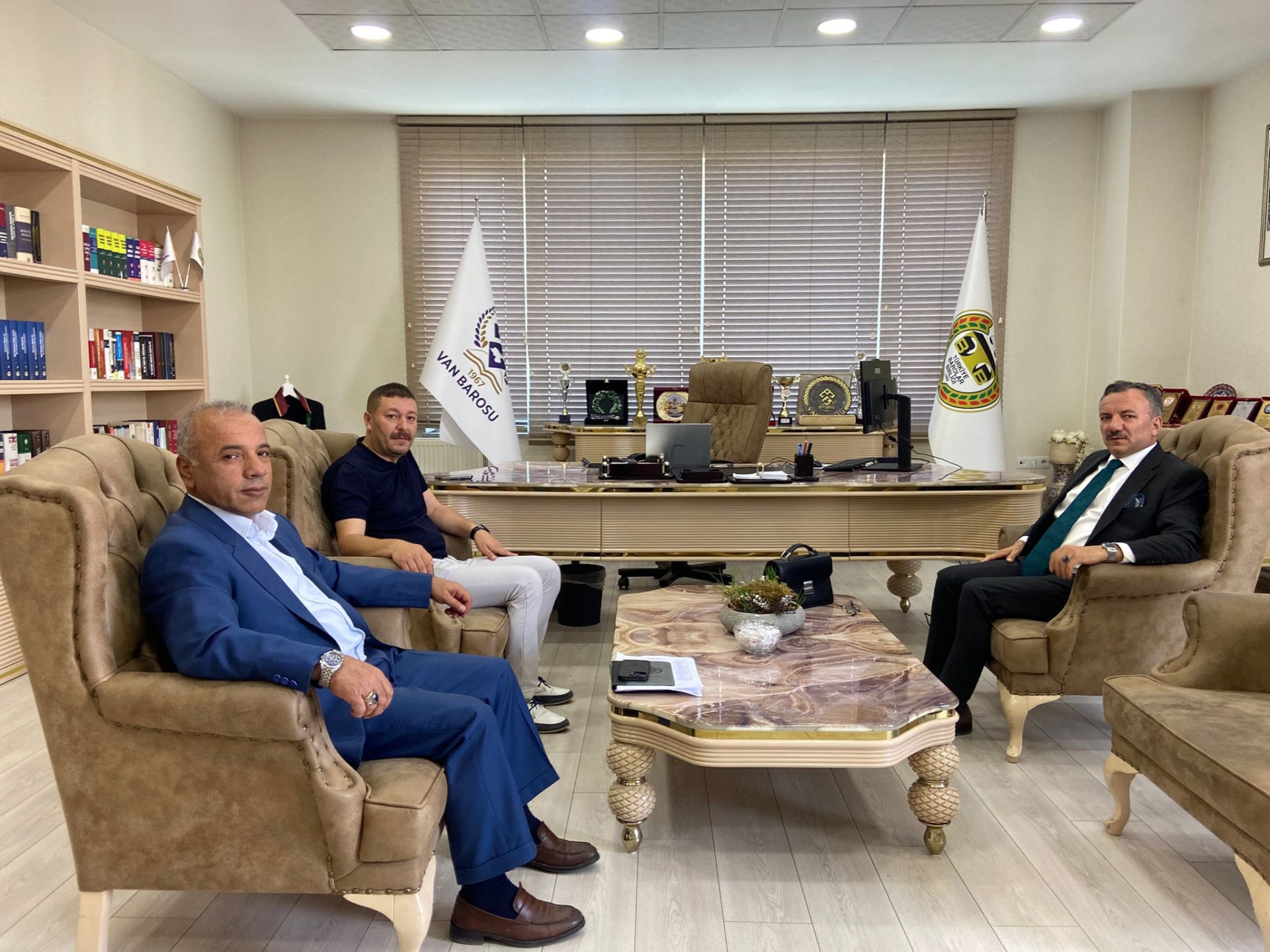 Van Bilirkişilik Bölge Kurulu'nun Baromuza Ziyareti
