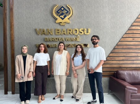 Önce Kadınlar ve Çocuklar Derneği’nden Van Barosu’na Ziyaret