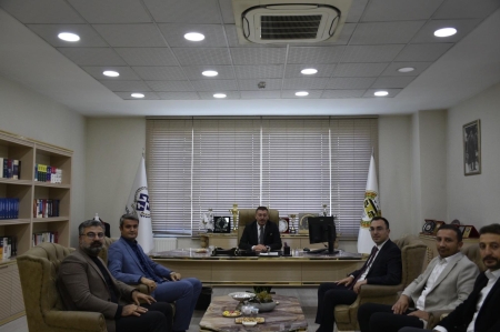 2025 Yaz Kararnamesi ile Van 1. İdare Mahkemesi Başkanlığına atanan Sn. Rıdvan Günay ve Van 5. İdare Mahkemesi Başkanlığına atanan Sn. Mehmet Karadaş'ın Baromuza Ziyareti