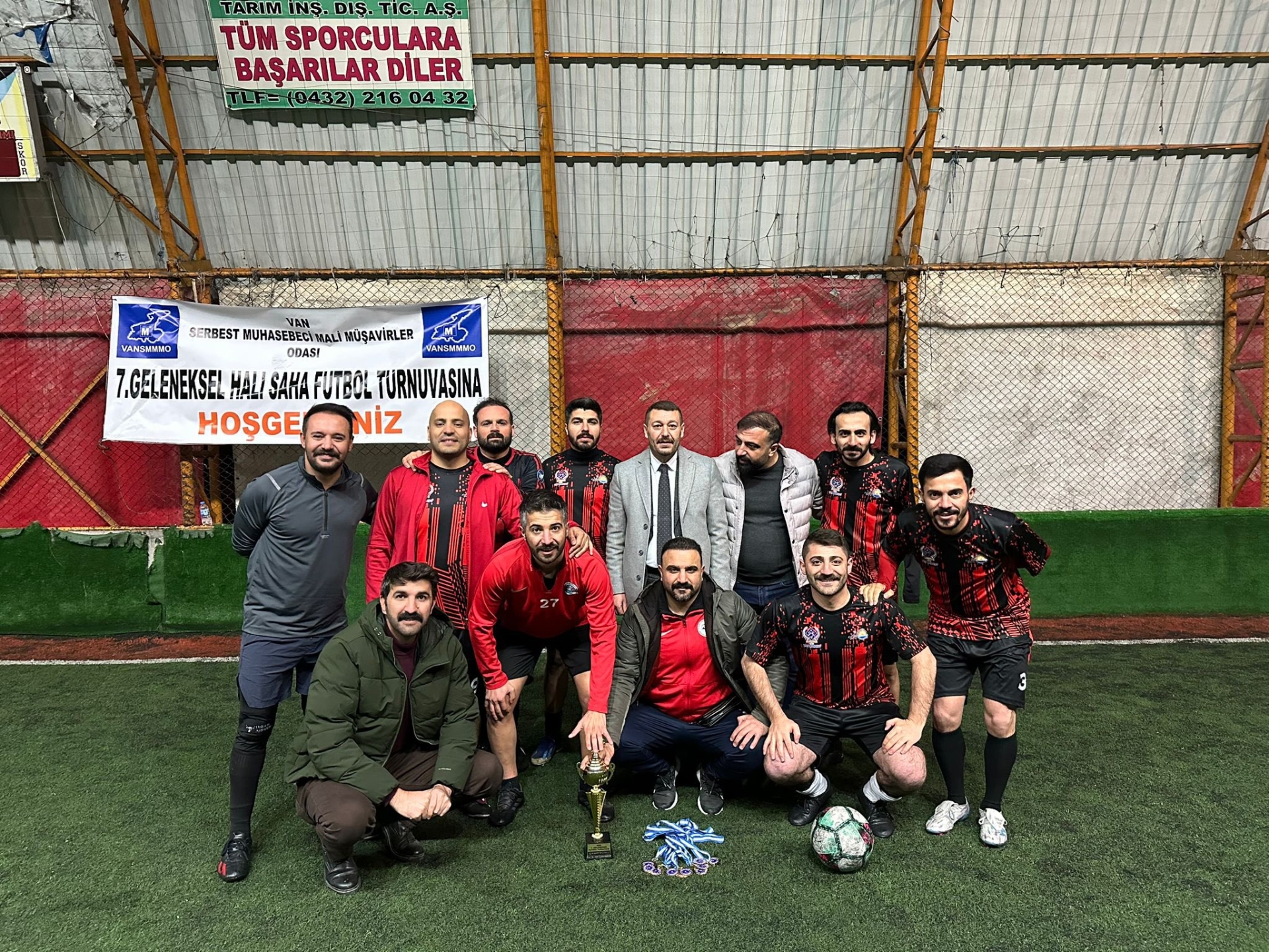 Van SMMMO tarafından bu yıl 7’ncisi düzenlenen Futbol Turnuvası