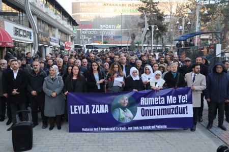 “Leyla Zana Onurumuzdur” Basın Açıklaması