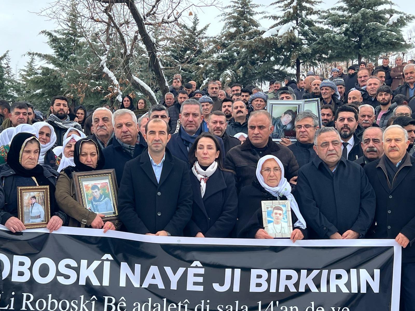 Roboski’de katledilen 34 insanımızın katledilişlerinin 14. yılında