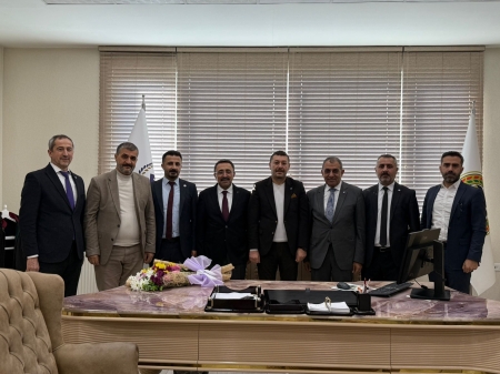 Van Serbest Muhasebeci Mali Müşavirler Odası (SMMMO) Başkanı Sayın Yakup Örenci ve Yönetim Kurulu Üyeleri, Muhasebeciler Haftası dolayısıyla Baromuzu Ziyareti