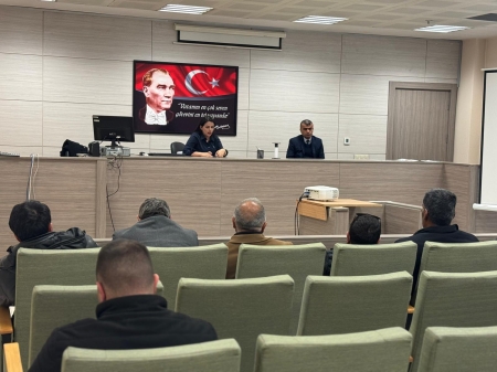 Van Denetimli Serbestlik Müdürlüğü bünyesinde hükümlülere yönelik 8 Mart Dünya kadınlar günü dolayısıyla Dünya Kadınlar Günü konulu seminer çalışması