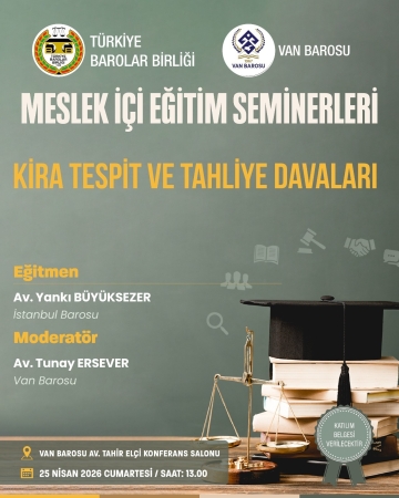 TBB Kira Tespit ve Tahliye Davaları Semineri