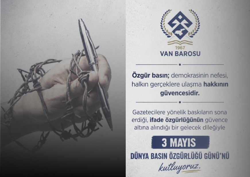 3 Mayıs Dünya Basın Özgürlüğü Günü