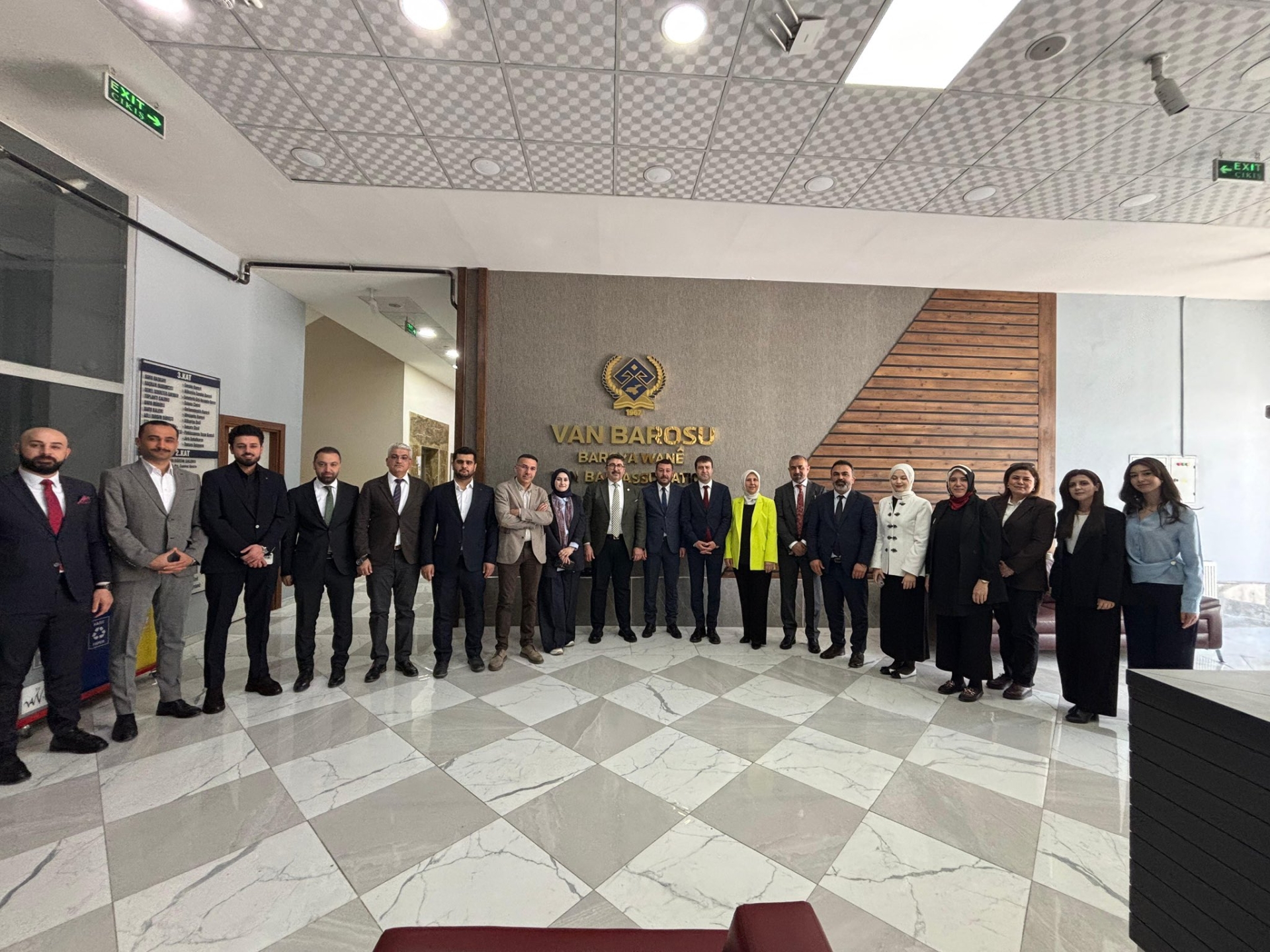 Hukuki Araştırmalar Derneği'nin (HUDER) Baromuza Ziyareti